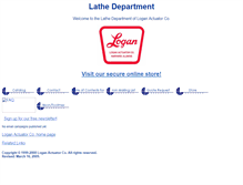 Tablet Screenshot of lathe.com
